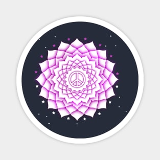 Peace Mandala Magnet